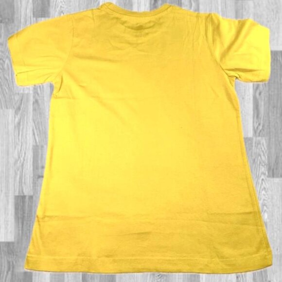Lacoste's Yellow Chomp Bold, Bright & Charm Tee for Kids - Picture 3 of 4